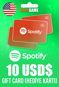 Spotify Gift Card - 10 Usd